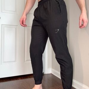Gymshark Mens Black Joggers (M)